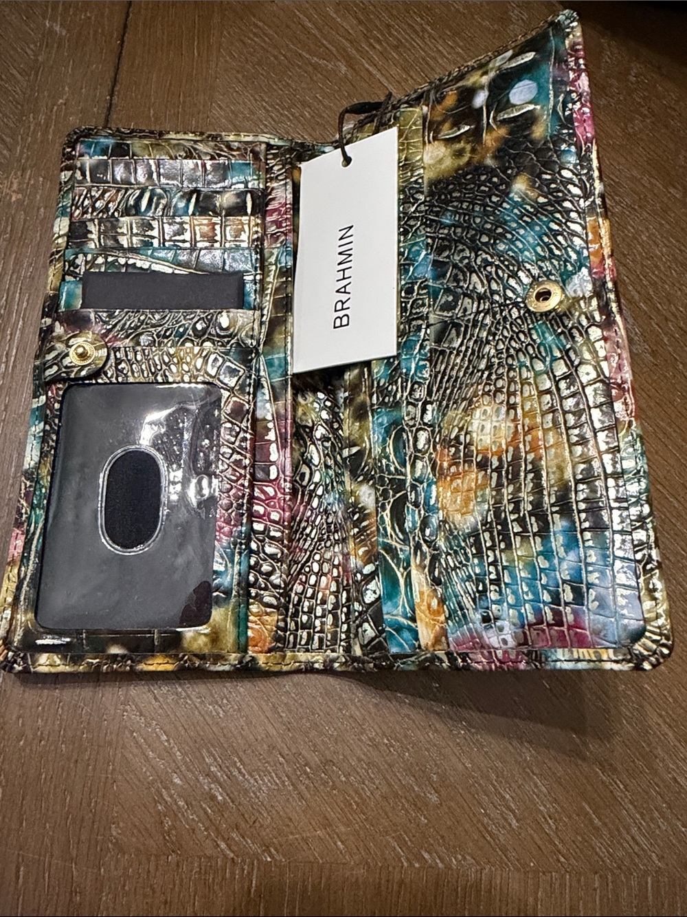 Brahmin Ady wallet in color Retrograde NWT and registration card - Picture 3 of 3